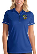 LA Galaxy Womens Antigua Salute Polo Shirt - Blue