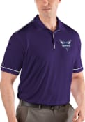 Charlotte Hornets Antigua Salute Polo Shirt - Purple