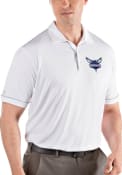 Charlotte Hornets Antigua Salute Polo Shirt - White