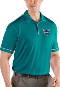 Charlotte Hornets Antigua Salute Polo Shirt - Teal