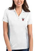 Chicago Bulls Womens Antigua Venture Polo Shirt - White