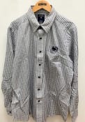 Penn State Nittany Lions Antigua Structure Dress Shirt - Navy Blue