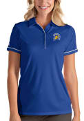 San Jose State Spartans Womens Antigua Salute Polo Shirt - Blue