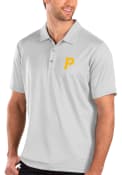 Pittsburgh Pirates Antigua Balance Polo Shirt - White