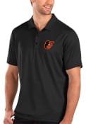 Baltimore Orioles Antigua Balance Polo Shirt - Black