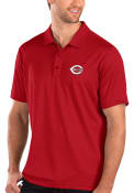 Cincinnati Reds Antigua Balance Polo Shirt - Red