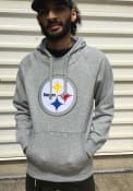 Pittsburgh Steelers Antigua Victory Hooded Sweatshirt - Grey