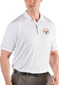 Pittsburgh Steelers Antigua Salute Polo Shirt - White