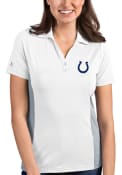 Indianapolis Colts Womens Antigua Venture Polo Shirt - White