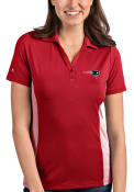 New England Patriots Womens Antigua Venture Polo Shirt - Red