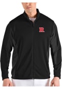 Rutgers Scarlet Knights Antigua Passage Medium Weight Jacket - Black