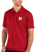 Maryland Terrapins Antigua Balance Polo Shirt - Red