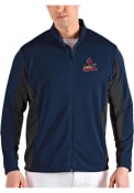 St Louis Cardinals Antigua Passage Medium Weight Jacket - Navy Blue