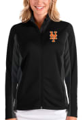 New York Mets Womens Antigua Passage Medium Weight Jacket - Black