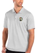 Boston Celtics Antigua Balance Polo Shirt - White