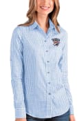 Oklahoma City Thunder Womens Antigua Structure Dress Shirt - Blue