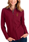 Cleveland Cavaliers Womens Antigua Glacier Light Weight Jacket - Red