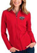 New Orleans Pelicans Womens Antigua Glacier Light Weight Jacket - Red