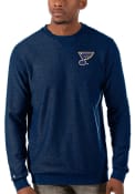St Louis Blues Antigua Incline Sweater - Blue
