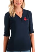 Boston Red Sox Womens Antigua Accolade T-Shirt - Navy Blue
