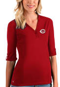 Cincinnati Reds Womens Antigua Accolade T-Shirt - Red