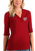 Washington Nationals Womens Antigua Accolade T-Shirt - Red