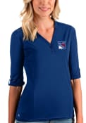 New York Rangers Womens Antigua Accolade T-Shirt - Blue