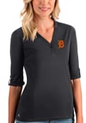 Detroit Tigers Womens Antigua Accolade T-Shirt - Grey