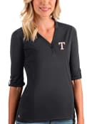 Texas Rangers Womens Antigua Accolade T-Shirt - Grey