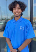 Kansas City Royals Antigua Legacy Pique Polo Shirt - Light Blue