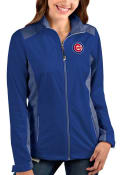 Chicago Cubs Womens Antigua Revolve Medium Weight Jacket - Blue