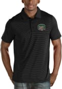 Ohio Bobcats Antigua Quest Polo Shirt - Black