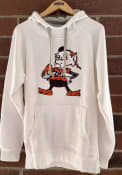 Brownie Cleveland Browns Antigua Victory Hooded Sweatshirt - White