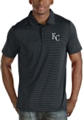 Kansas City Royals Antigua Quest Polo Shirt - Navy Blue