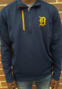 Detroit Tigers Antigua Generation 1/4 Zip Pullover - Navy Blue