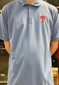 Philadelphia Phillies Antigua Legacy Pique Polo Shirt - Blue