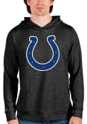 Indianapolis Colts Antigua Absolute Hooded Sweatshirt - Black