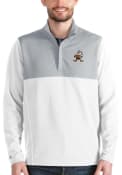 Cleveland Browns Antigua Equinox 1/4 Zip Pullover - White
