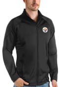 Pittsburgh Steelers Antigua Links Golf Light Weight Jacket - Black