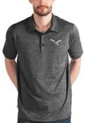 Philadelphia Eagles Antigua Metric Polo Shirt - Black