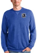 Dallas Mavericks Antigua Reward Crew Sweatshirt - Blue