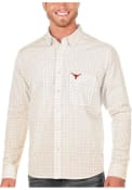 Texas Longhorns Antigua Origin Dress Shirt - White