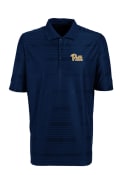 Pitt Panthers Antigua Illusion Polo Shirt - Navy Blue