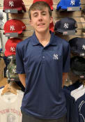 New York Yankees Antigua Tribute Polo Shirt - Navy Blue