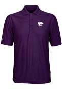 Antigua Mens Purple K-State Wildcats Illusion Polo Shirt