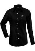 K-State Wildcats Womens Antigua Dynasty Dress Shirt - Black