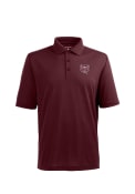 Antigua Missouri State Bears Maroon Pique Xtra-Lite Short Sleeve Polo Shirt