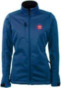 Chicago Cubs Womens Antigua Traverse Medium Weight Jacket - Blue