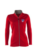 FC Dallas Womens Antigua Leader Light Weight Jacket - Red