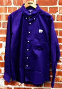 K-State Wildcats Antigua Dynasty Dress Shirt - Purple